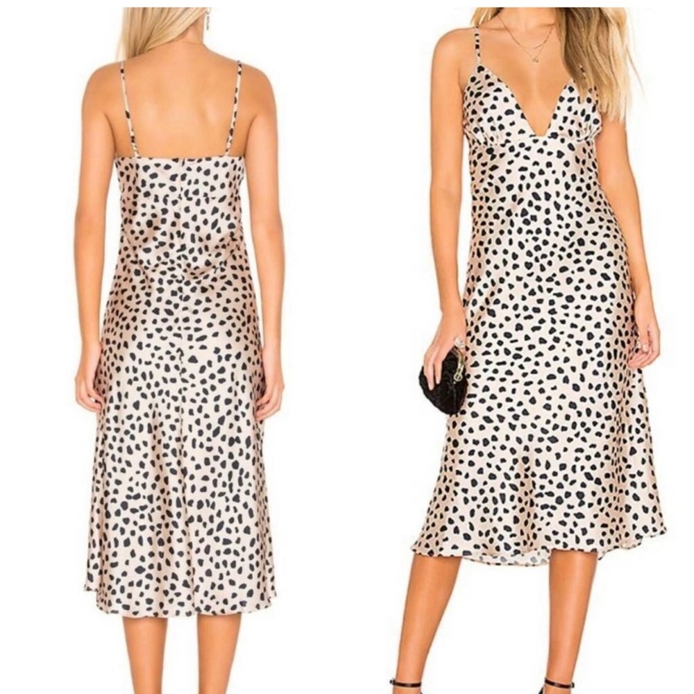 Lovers and Friends Silk Midi Dress - Size S